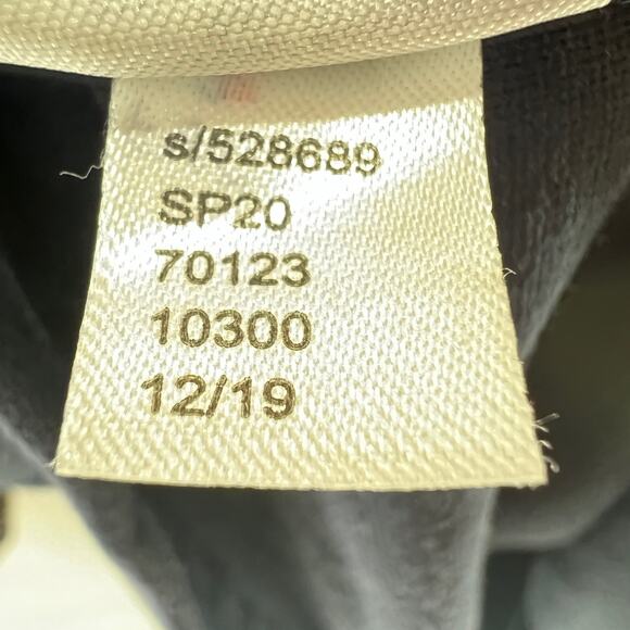 Ann Taylor SMALL Dark Blue Mini Shift Dress Long Balloon Sleeve Scoop Neck - Picture 10 of 10